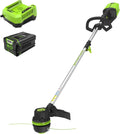Greenworks 80V 16" Brushless Cordless String Trimmer with 2.0Ah Battery & Rapid Charger