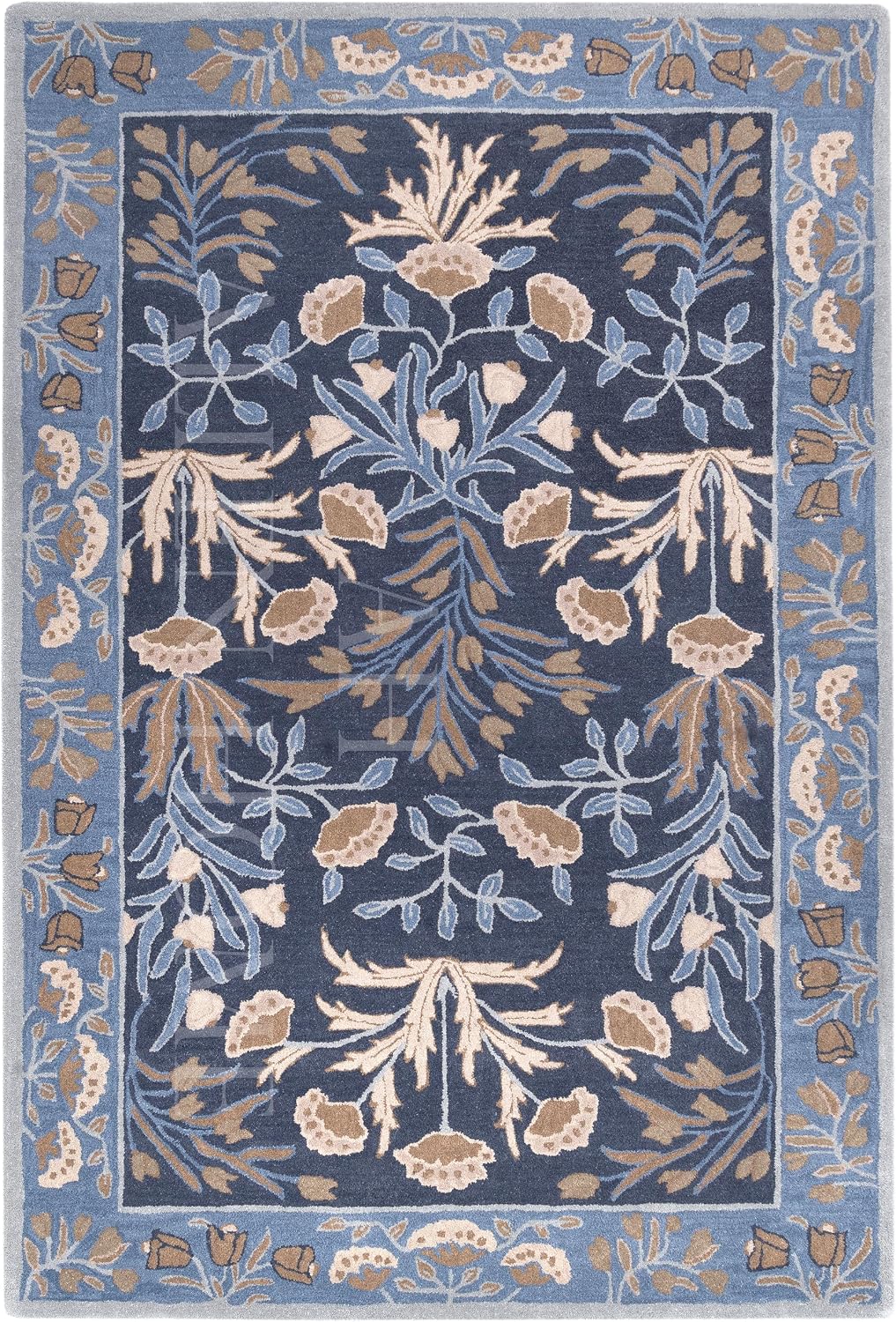 Handmade Traditional Wool Area Rugs by Allen 9' x 12'