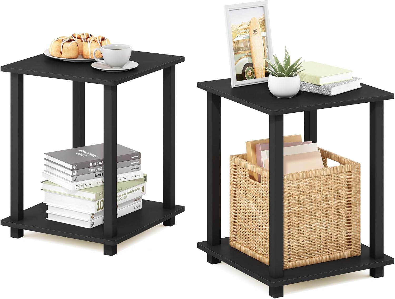 Furinno SIMPLISTIC Side Table Set of 2