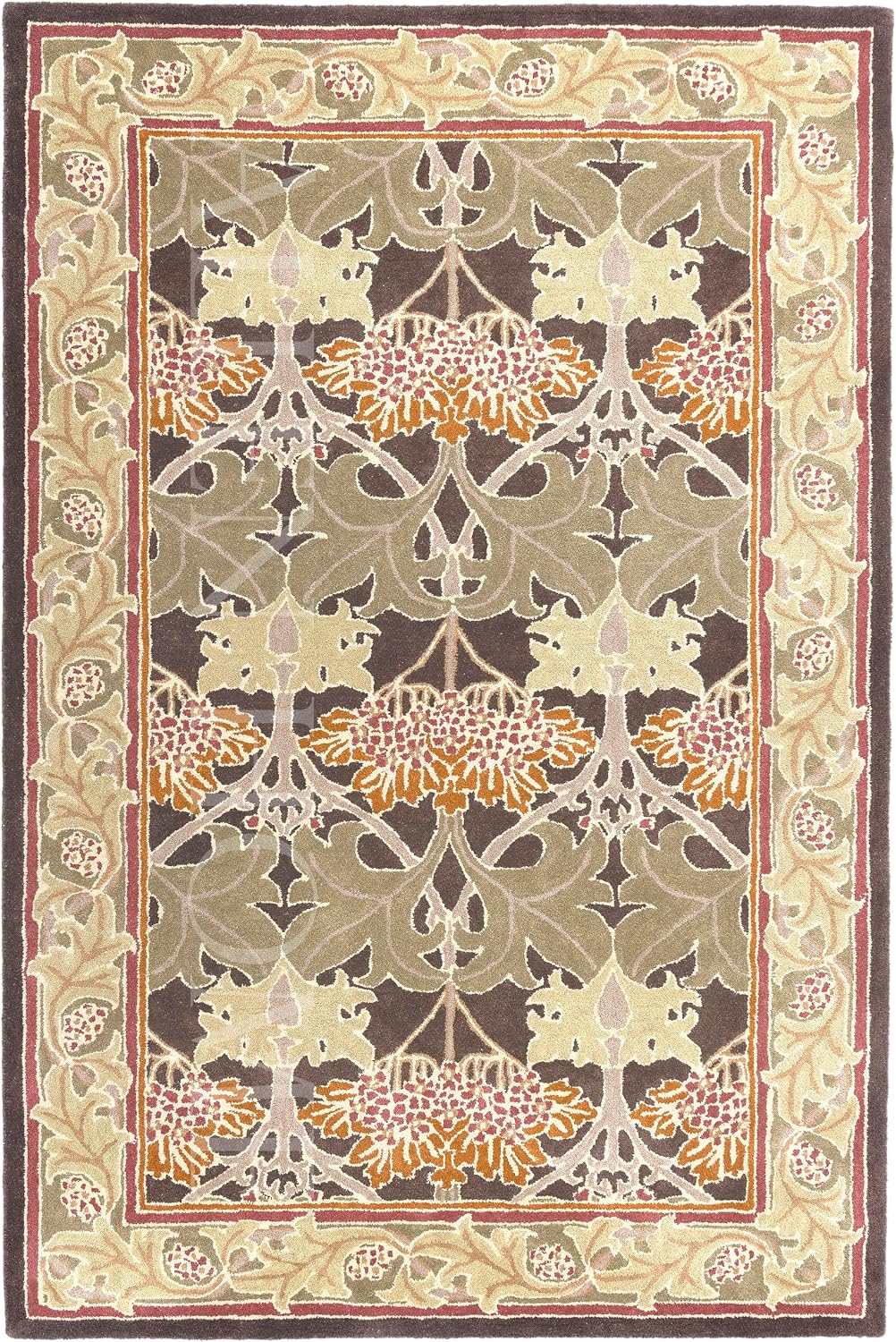 Handmade Traditional Wool Area Rugs by Allen 9' x 12'