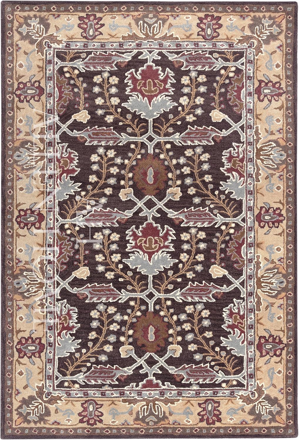 Handmade Traditional Wool Area Rugs by Allen 9' x 12'