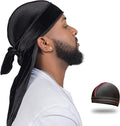 Velvet Durag for Men Wave Cap Velvet Dorag for Men, Women 360 Wave
