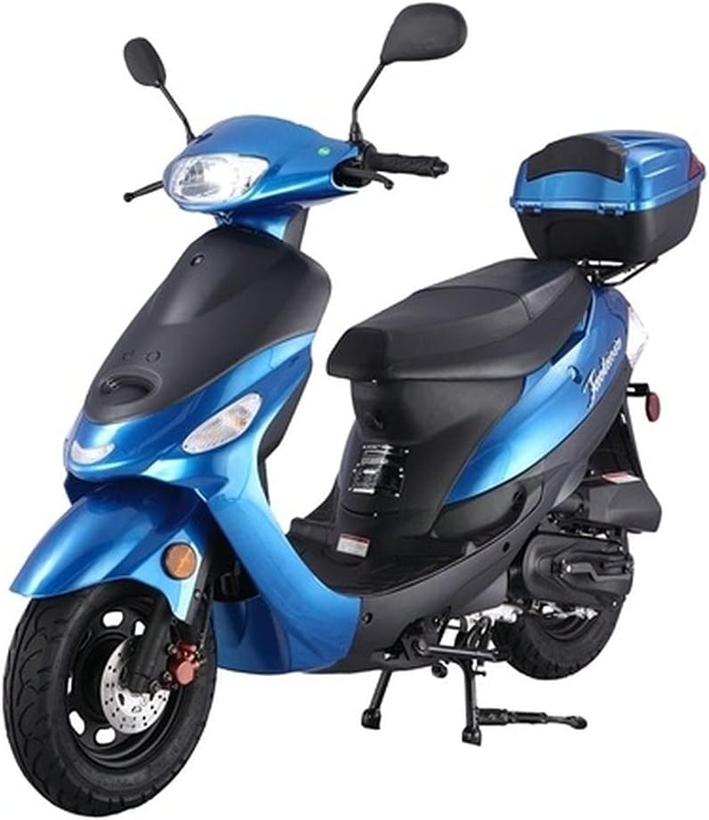 HHH 49cc 50cc Scooter Gas Fully Automatic Street Scooter Moped Vino 50