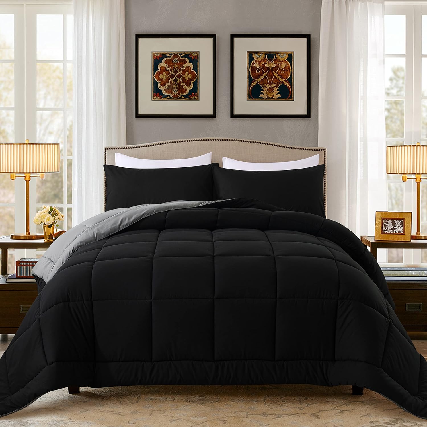 DOWN COOL Queen Comfort Set All Seasons (88" x 92")