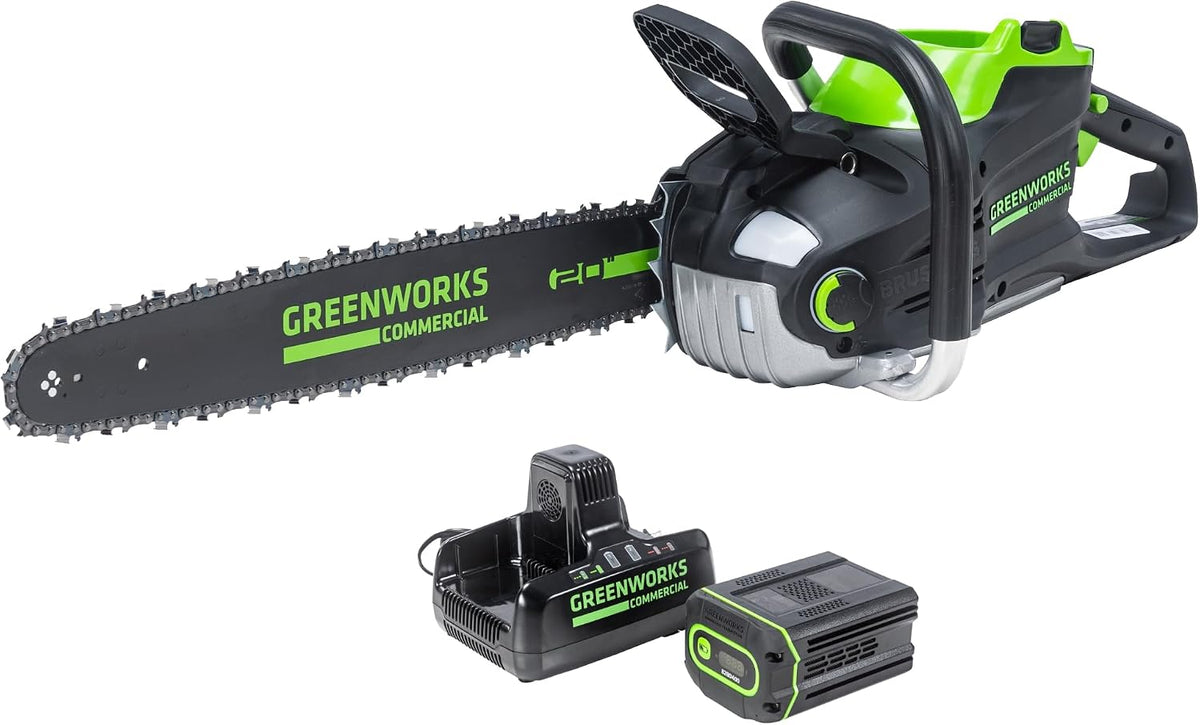 Greenworks 82V 20" Brushless (3.4 kW) Cordless Chainsaw