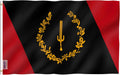 Anley Fly Breeze 3x5 Foot Black American Heritage Flag