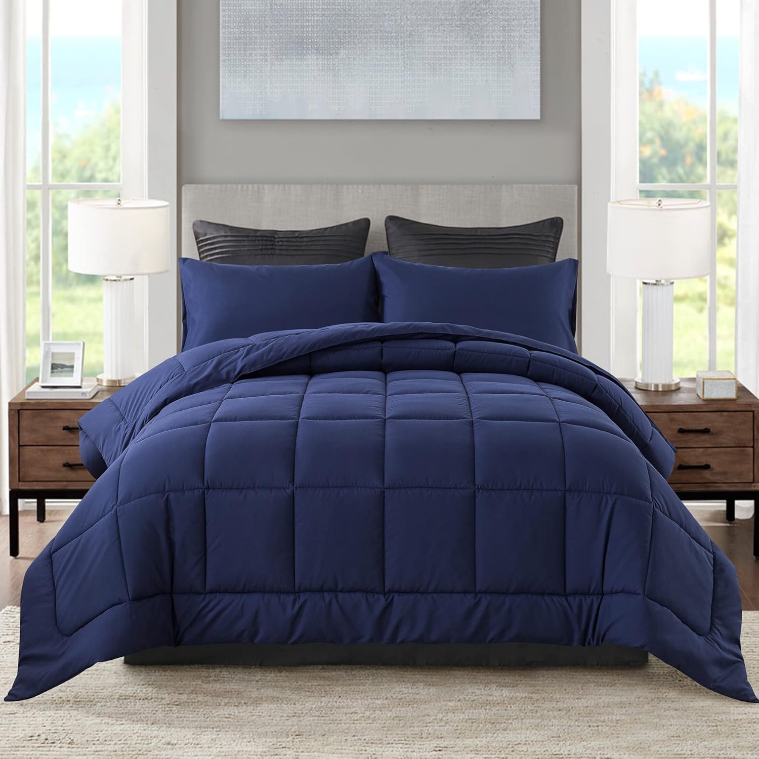 DOWN COOL Queen Comfort Set All Seasons (88" x 92")