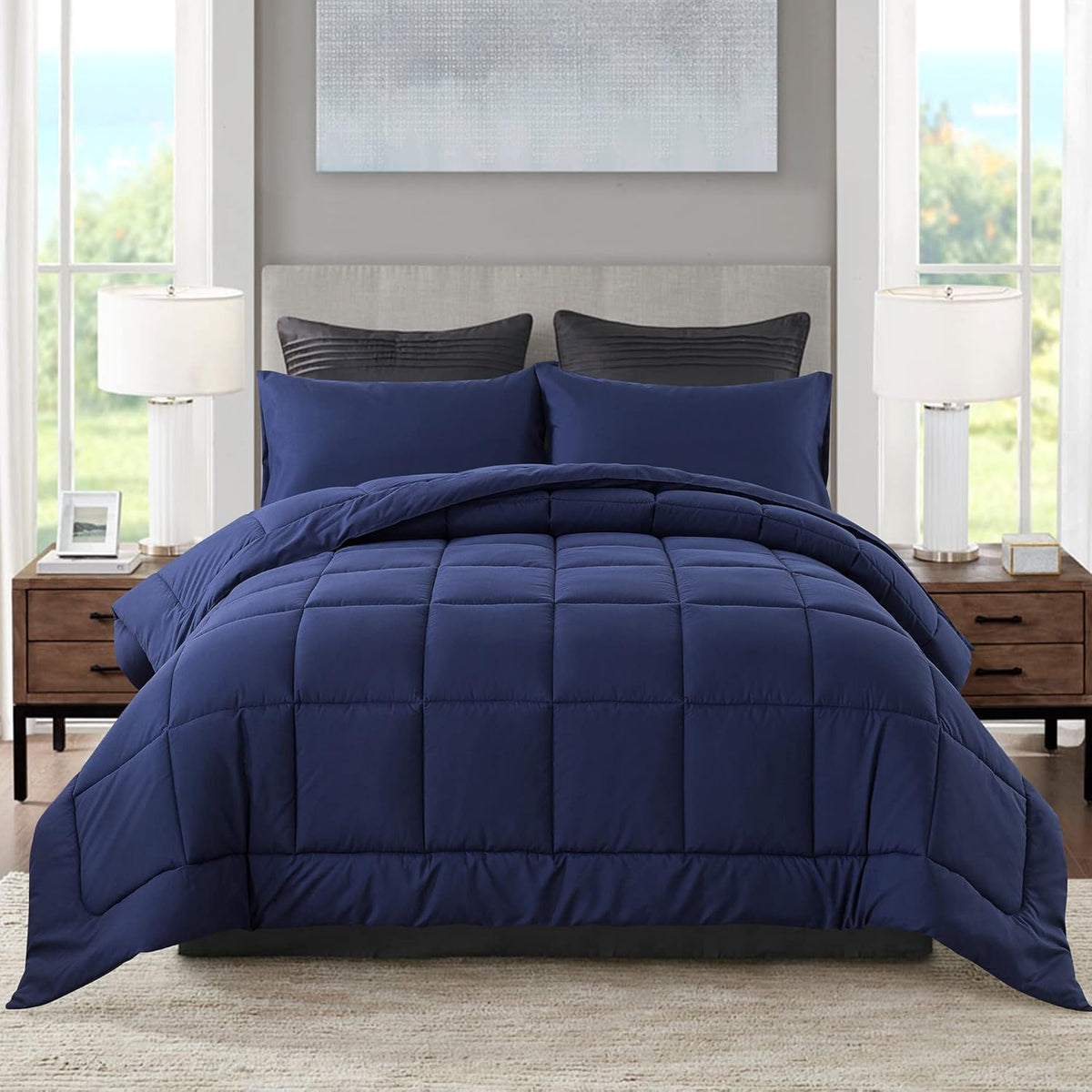 DOWN COOL Queen Comfort Set All Seasons (88" x 92")