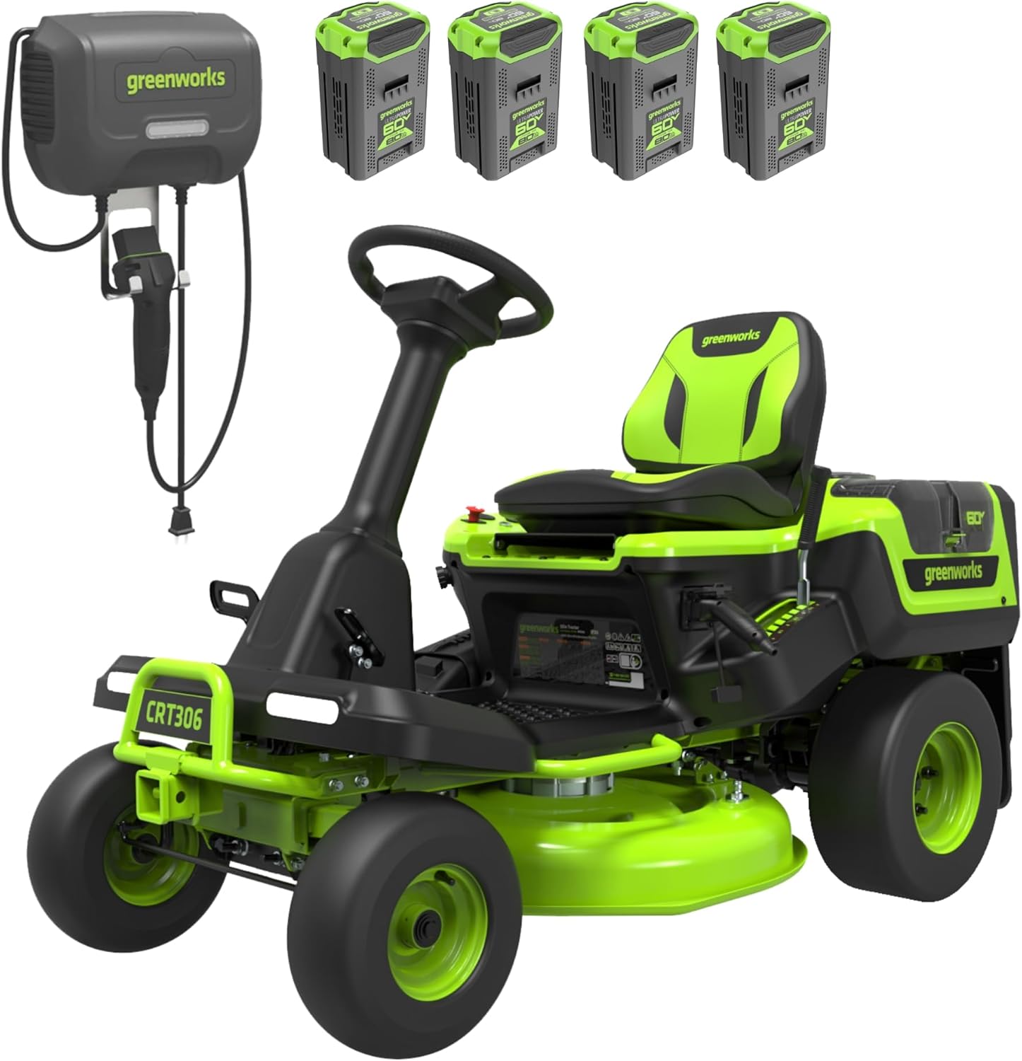 Greenworks 60V 30' Riding Lawn Mower