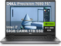 Dell Precision 7000 7680 Mobile Workstation Laptop (NVIDIA RTX 2000 Ada 8GB, 16" FHD)
