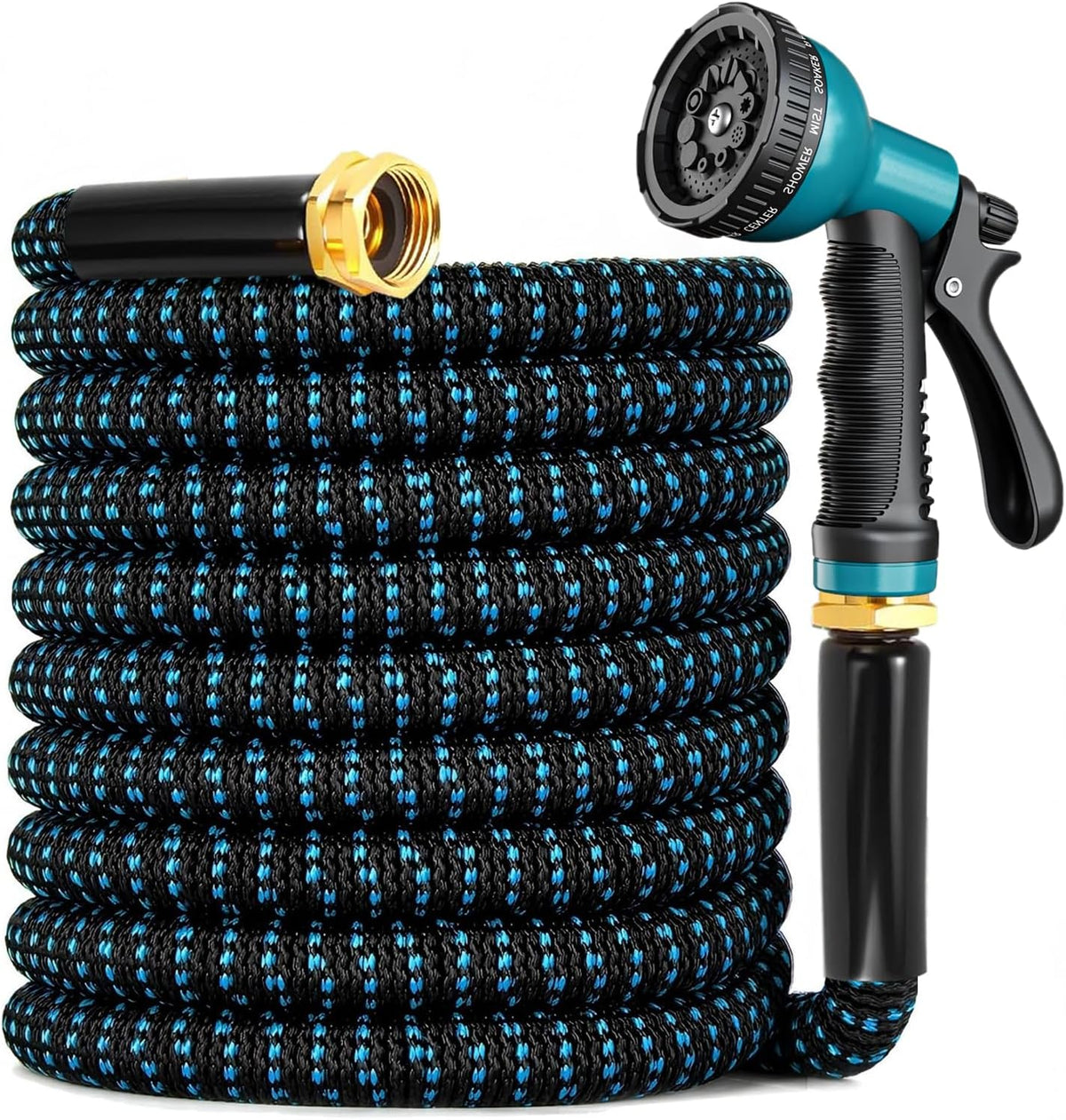 Expandable Garden Hose 100ft with 10 Function Nozzle, 2026